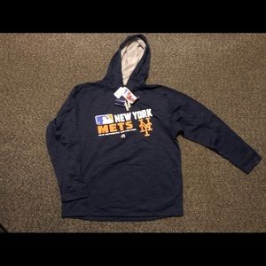 NY Mets thermabase majestic hoodie NWT